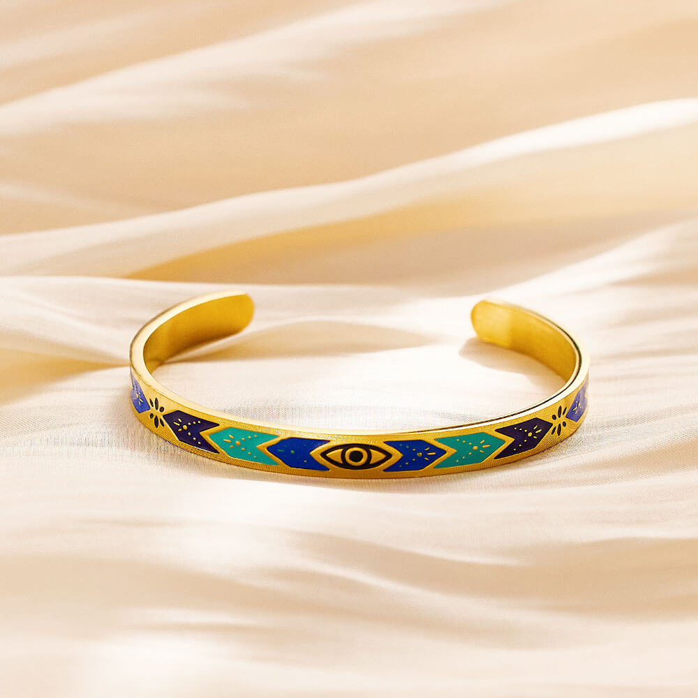 Edelstahl 18K vergoldet klassisches wasserdichtes Retro-Armband