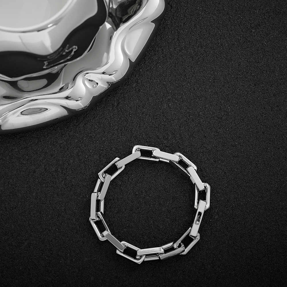 Kreatives Modearmband für Herren aus Edelstahl mit 18 Karat Vergoldung