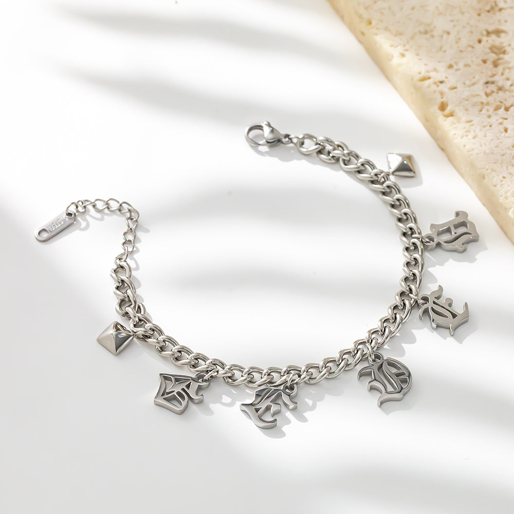 Fashion Statement Bracelet – 316L Stainless Steel, Waterproof, Tarnish Free, Hypoallergenic & 18K Gold Plated