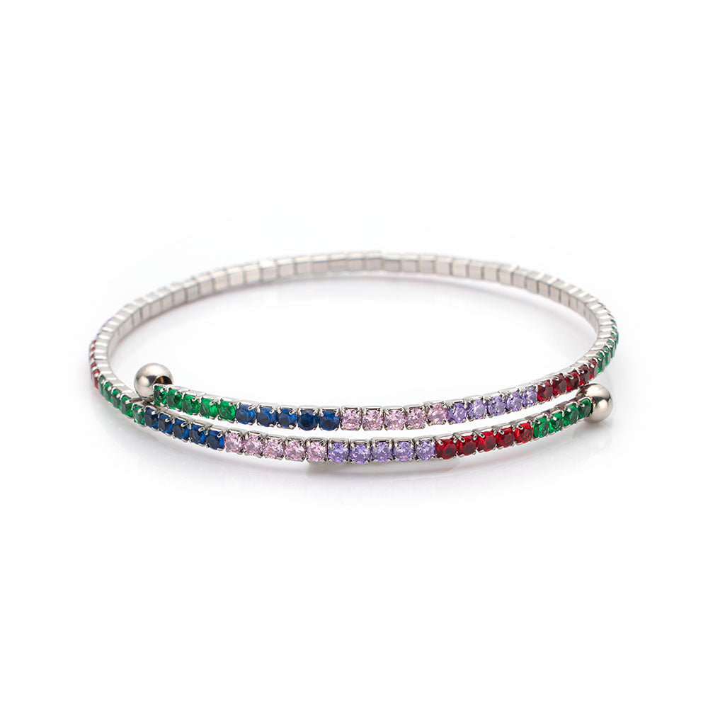 18K Gold Plated Tennis Chain Bracelet | 5A Zircon Sparkle, Perfect Gift for Her