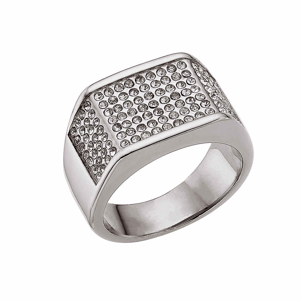 Bague classique en émail inoxydable de plusieurs tailles, offre spéciale