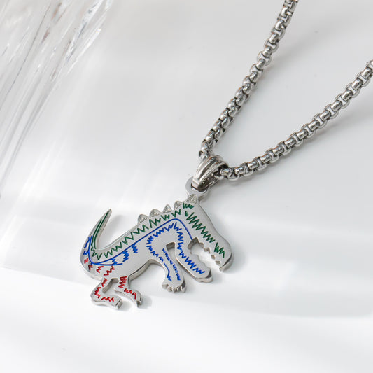 Unique Pattern Pendant Necklace for Men – Bold & Designed for Style