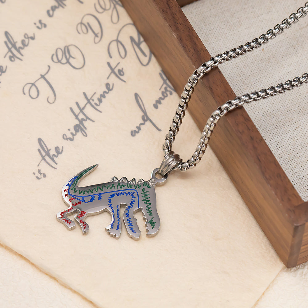 Unique Pattern Pendant Necklace for Men – Bold & Designed for Style