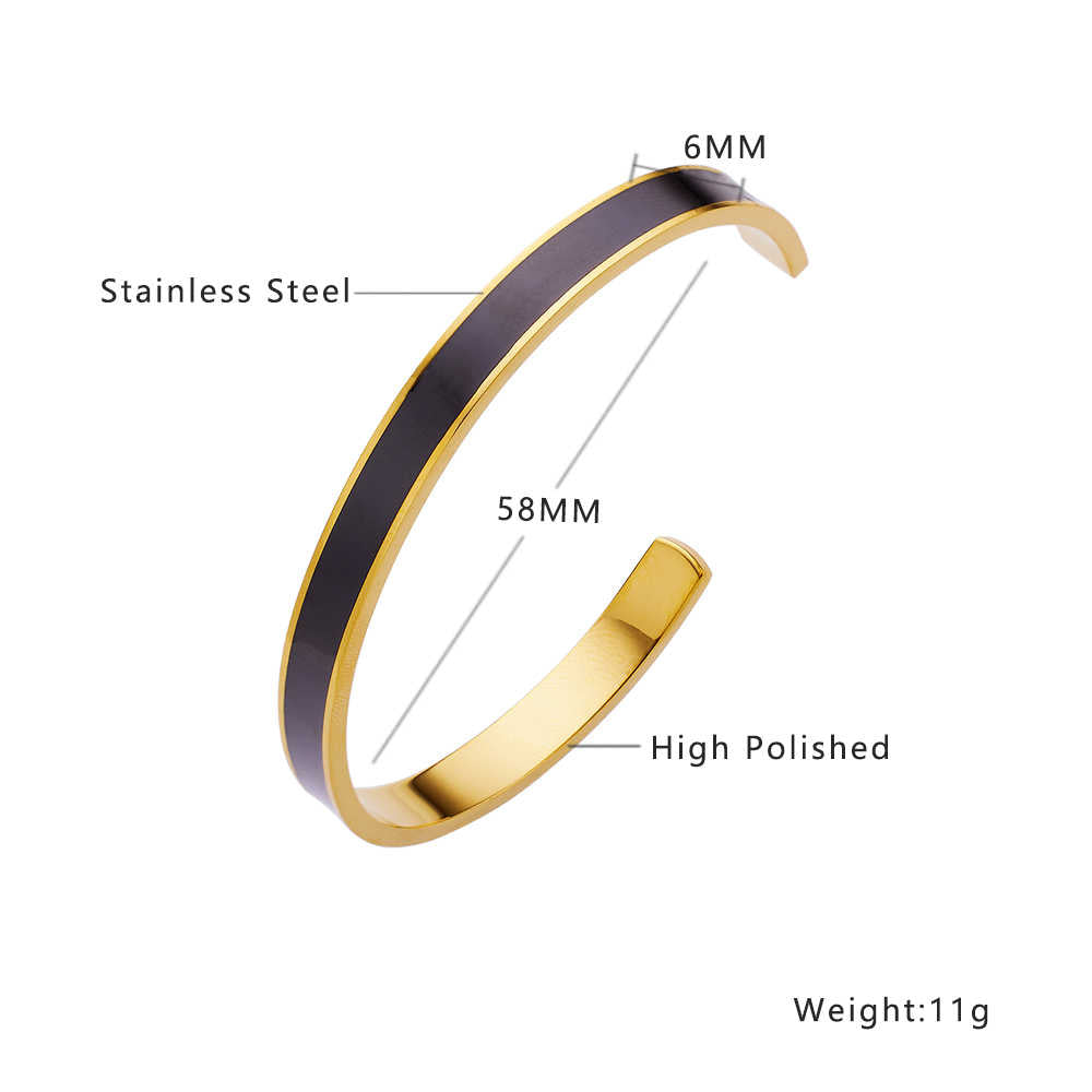 Stainless steel 18K gold plated flange drops bangle