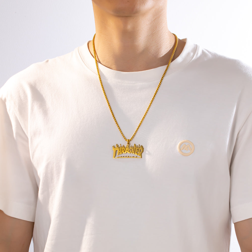 Unique Symbol Pendant Necklace for Men – Durable & Stylish