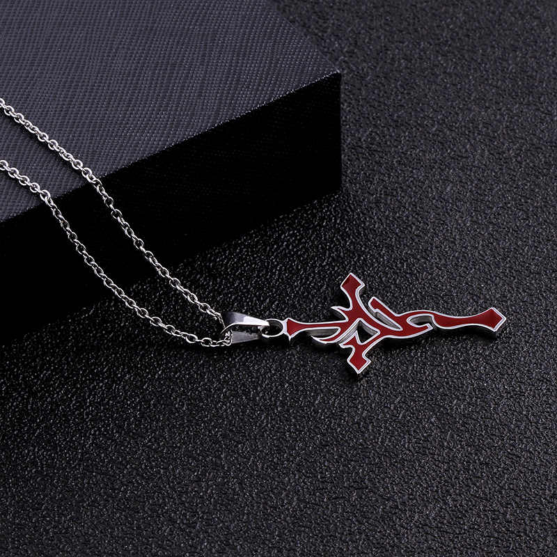 Men's Stainless Steel 18K Gold Plated Creative Design Necklace