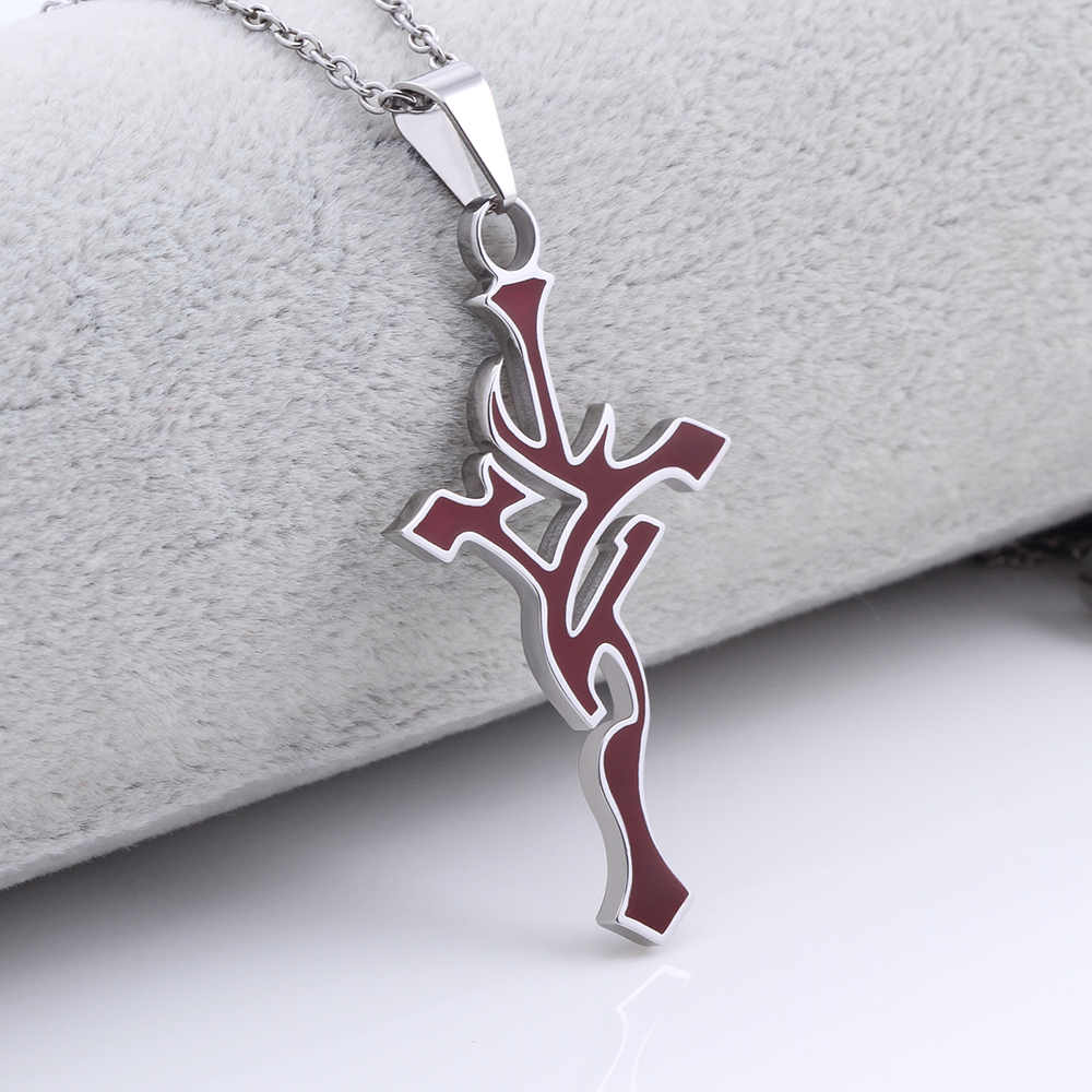 Men's Stainless Steel 18K Gold Plated Creative Design Necklace