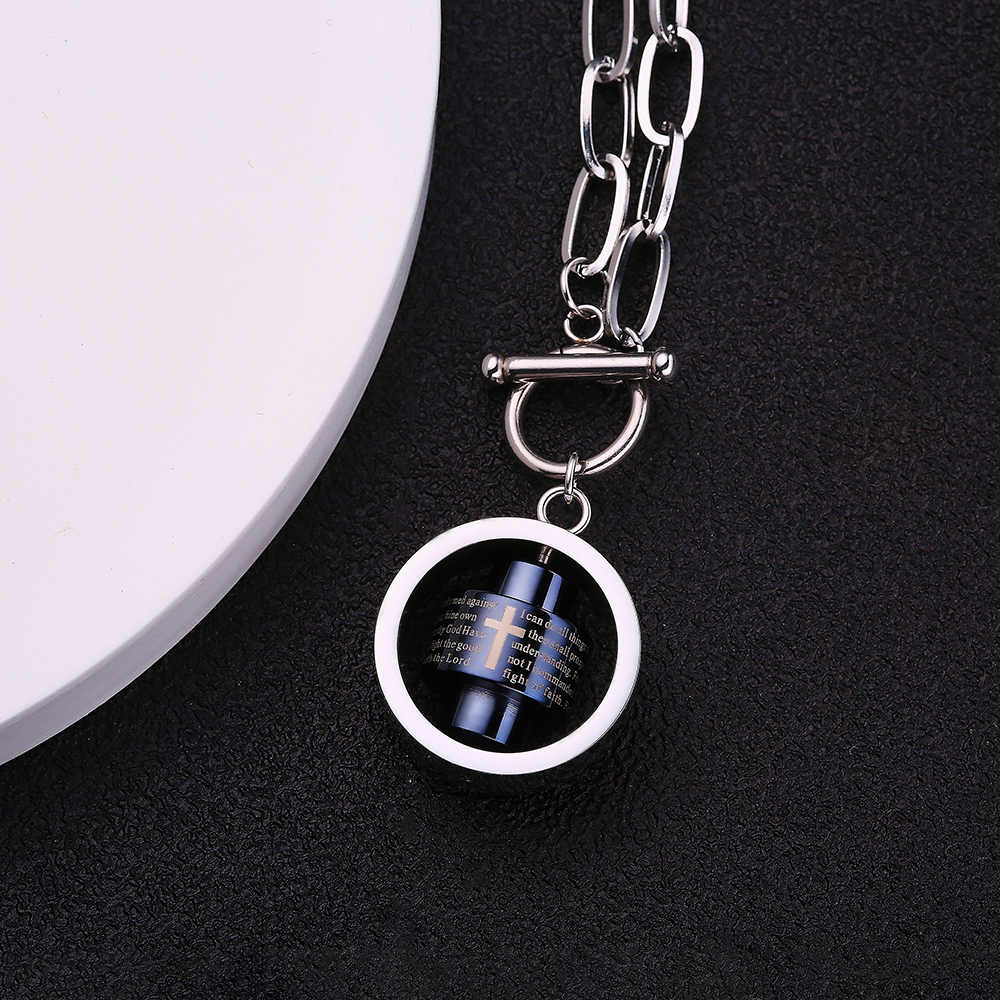 Men's Stainless Steel 18K Gold Plated Creative Design Necklace